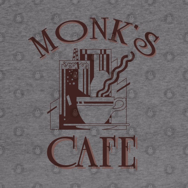 MONK'S CAFE - Seinfeld Coffee Shop by tvshirts